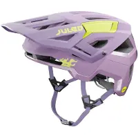 Julbo - Cascos MTB - Forest Evo Mips Violet Claire/Jaune - Talla 56-59 cm - Púrpura