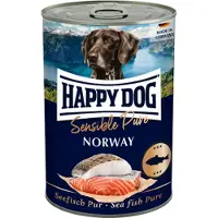 Happy Dog Sensible Pure Norway - Pescado marino - 6 x 400 g