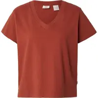 Levi's Boxy Vneck Tee Picante Slub Talla: S | Camisetas de Seda Outlet | Mujer