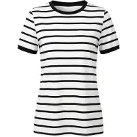 Imily Bela Camiseta negro / blanco