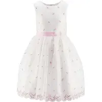 Happy girls Vestido kiwi / rosa / blanco