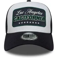 New Era Gorra 'Gorra negra california location patch trucker newera 3' azul