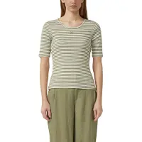 s.Oliver Camiseta oliva / blanco