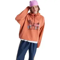 Roxy - Women's Lineup Oversized Hoodie - Sudadera size L, naranja