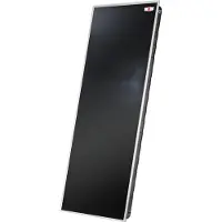 Wolf Heiztechnik Colector solar de alto rendimiento Wolf F3-1 TopSon, vertical, con marco de vidrio plateado