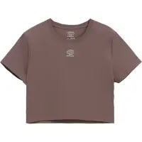 Circle - Ropa trail running mujer - Smooth Operator 2.0 Crop-Top W Clay para Mujer - Talla L - Marrón