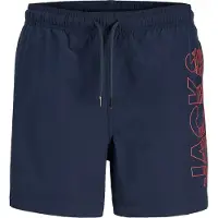 Jack & Jones Junior Bermudas 'JPSTMaui Wave' navy / rojizo