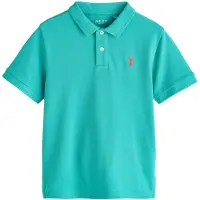 Next Camiseta turquesa / rojo cereza