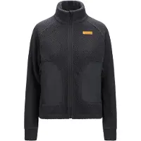 Ajungilak - Women's Forfjord ML Jacket - Forro polar size S, negro/gris