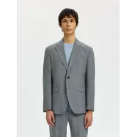Selected Chaqueta saco gris / gris claro