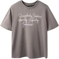 Name it Camiseta color barro / blanco