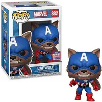 Funko POP! Figura De Capwolf Capitán América