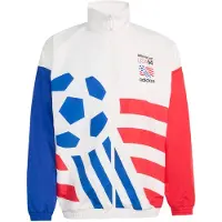 Adidas adidasChaqueta deportiva estampada de tejido técnico S Cloud White Hombre