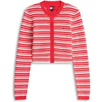 Tommy Hilfiger Cárdigan 'Cardi' rojo / blanco