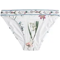 Next Braga de bikini verde oscuro / lila / rosa / blanco