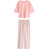 Next Pijama ópalo / rosa claro / blanco