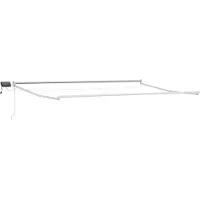 Syfax Estructura de toldo retráctil eléctrico 5 x 3 m Aluminio