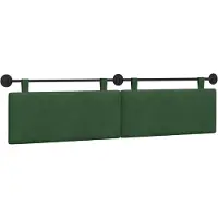 Syfax Cabecero colgante Verde Selva Tela de Pana