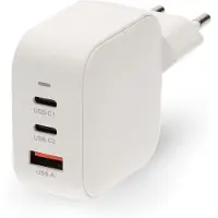 Nedis Cargador De Pared Usb-a Y Usb-c Pd 3.0 Gan 70w