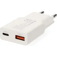 Nedis Cargador De Pared Usb-a Y Usb-c Pd 3.0 Gan 30w