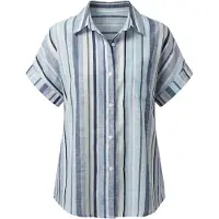 Imily Bela Blusa azul / azul claro / blanco