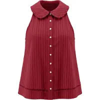 Imily Bela Blusa rojo oscuro