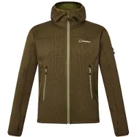 Berghaus - Pravitale MTN 2.0 Hooded Jacket - Forro polar size XS, marrón