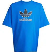 Adidas adidasCamiseta Oversize Trefoil 164 Blue Niño
