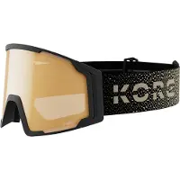 Head - Máscaras de esquí - Neves Pro 5K Gold Kore de Silicona - Talla L - Negro