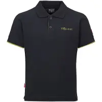 TROLLKIDS - Kid's Bergen Polo XT - Polo size 116, negro