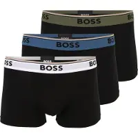 BOSS para hombre. 50554693 Set 3 Bóxers Dia negro (M), Homewear, Algodón, outlet 2026.