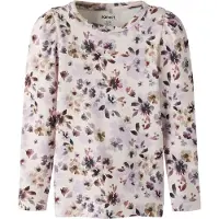 Name it Camiseta crema / marrón / lila / rosa