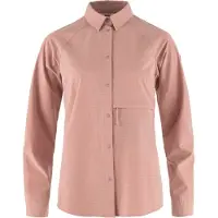 Fjall Raven - Ropa de senderismo mujer - Abisko Trekking Shirt W Patina Green para Mujer - Talla S - Verde