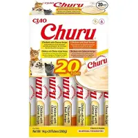Inaba Variedades Pollo Ternera Gato Snack 14g 20 Unidades