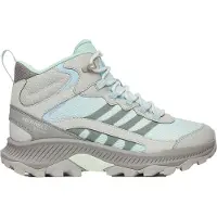 Merrell - Zapatillas de senderismo Mujer - Speed Strike 2 Mid Gtx Belize W para Mujer de Cuero - Talla 38,5 - Gris