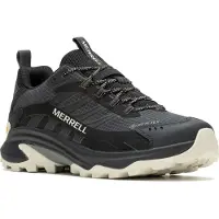 Merrell - Zapatillas de senderismo Hombre - Moab Speed 2 GORE-TEX Black/Moon - Talla 43 - Negro