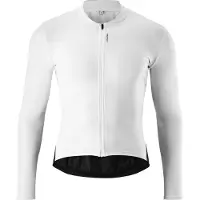 Gonso - Sitivo Jersey Longsleeve - Maillot de ciclismo size M, blanco/gris