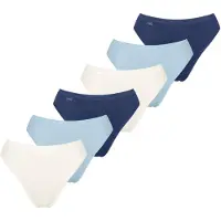 Sloggi Braga azul claro / azul oscuro / blanco