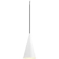 SLV MAGICO 20, lámpara colgante, casquillo E27, longitud del cable: 180 cm, 1 bombilla, máx. 10W, color: blanco mate, número de artículo: 1008501