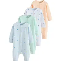 Next Pijama azul oscuro / azul pastel / verde pastel / rosa pastel