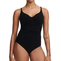 Chantelle Sw 1p Underw. Covering Black Talla: D75 | Bañadores Outlet | Mujer | Negro