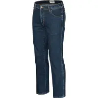 Wrangler Vaquero 'Texas Herren-Stretchjeans Regular Fit Authentic Straight W12133009 Darkstone' azul oscuro