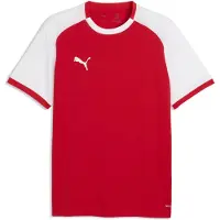 Puma Camiseta funcional 'TeamLiga26 Matchday' rojo / blanco