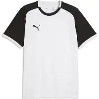 Puma Camiseta funcional 'TeamLIGA26 Matchday' negro / blanco