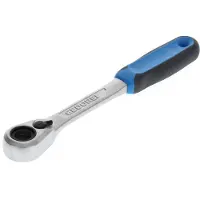 Gedore , llave de trinquete reversible de 1/2", con alojamiento hexagonal, modelo U-20 SK, fabricada en 1993
