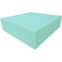 Dibapur Colchón de espuma para autocaravana TYP35/SH40, dimensiones 70x200x25 cm, ideal para caravanas, campamentos y embarcaciones