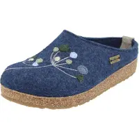 Haflinger - Women's Grizzly Amaya - Zapatillas de estar por casa size 38, azul