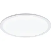 Eglo Lámpara de techo LED connect SARSINA-C, panel para domótica, diámetro 45 cm, incluye mando a distancia, regulable, con posibilidad de ajustar tonos blancos y colores