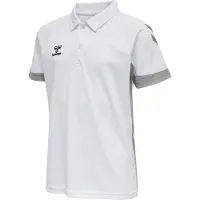 Hummel Camiseta funcional gris claro / negro / blanco