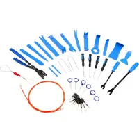 OEM Conjunto de reparación de automóvil de 42 piezas, conjunto de montaje y desmontaje para tapicería de puertas, molduras decorativas, revestimiento, radio y navegación